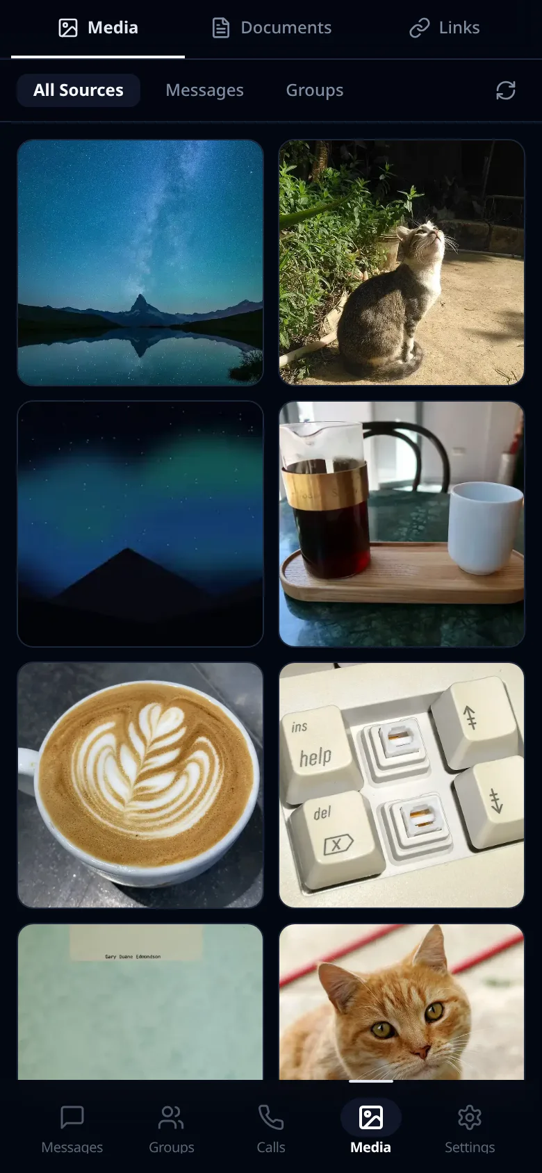 Lupyd Media Mobile Interface
